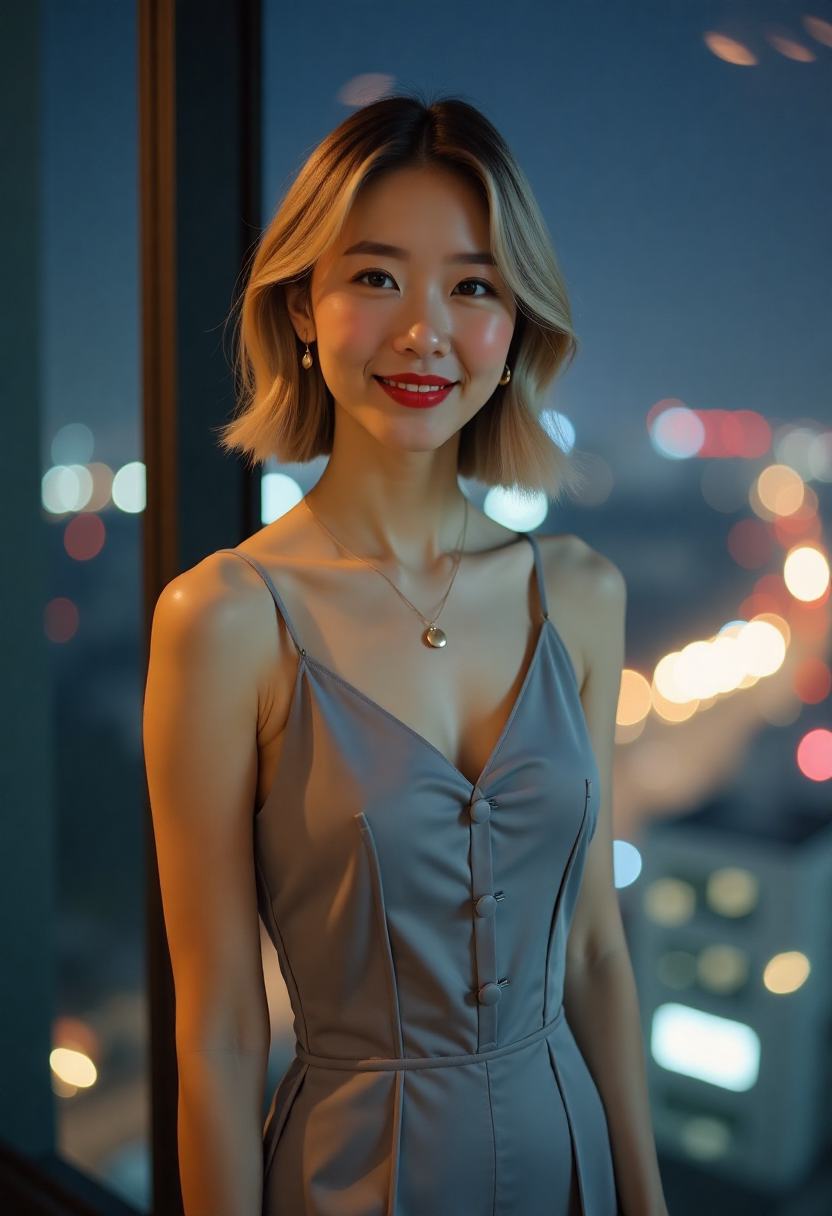 电影场景中的校园走廊